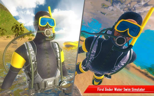 Scuba Deep Sea Swim Simulator 2021 screenshot 1