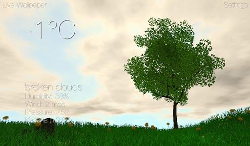 Nature Live Weather 3D FREE screenshot 3