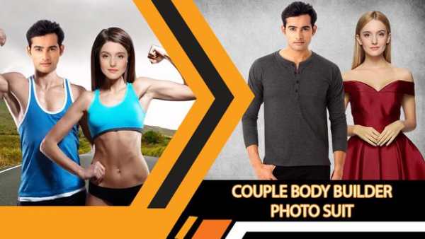 Body Builder Couple Photo Suit Editor screenshot 3
