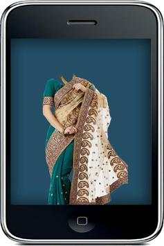 Woman Saree Suit Photo скриншот 1