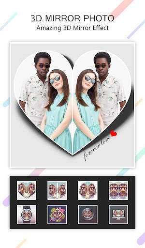 Mirror Photo (3D) Editor & Pic screenshot 2