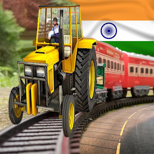 Train Tractor Gadi Wala Game icon