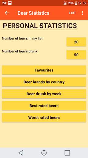 Beer List Free screenshot 7
