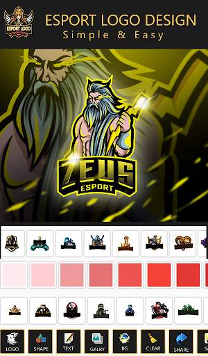 Logo Esport Maker - Gaming Logo Maker 2021 screenshot 1
