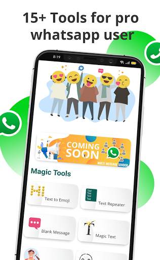 Whatsy - Free Toolkit For WhatsApp screenshot 1