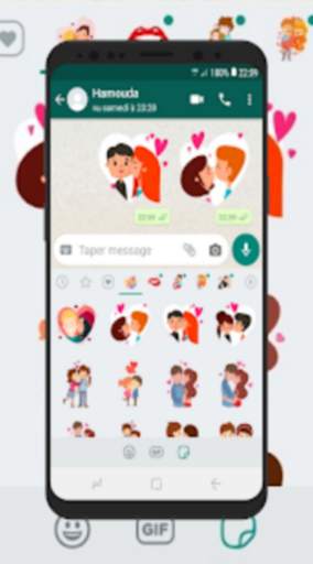 Kiss Stickers for Whatsapp 2021 screenshot 7