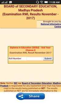 MP Board Result 2018 screenshot 5