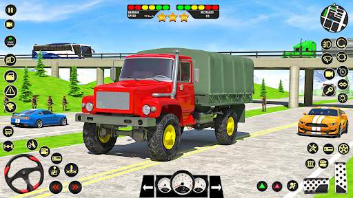 Army Vehicle Transport Games screenshot 4