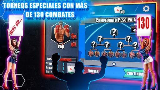 Boxing Manager 2018 - Juego de lucha gratis screenshot 6