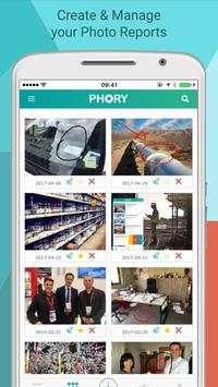 PHORY - PDF Photo Reporting for Professionals screenshot 1