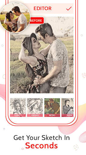 Pencil Photo Sketch-Sketching Drawing Photo Editor screenshot 4