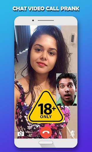 Hot Indian Girlfriend Fake Chat Video Call screenshot 1