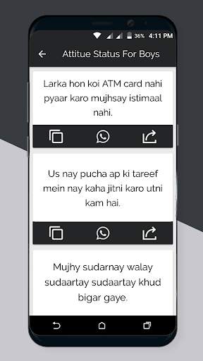 Best Attitude Status 2021 screenshot 2