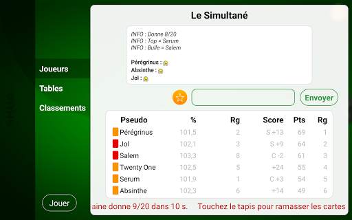 Jeu de Tarot SHUA 14 تصوير الشاشة