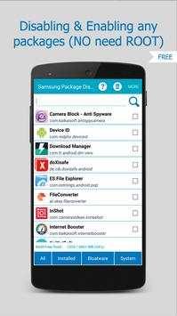 App Package Disabler (Samsung) screenshot 3