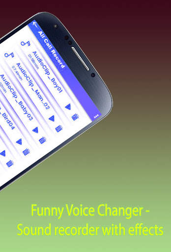 Funny Voice Changer - Sound recorder with effects screenshot 3