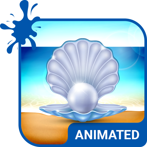 Seaside Animated Keyboard   Live Wallpaper icon