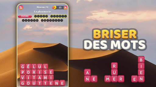 Briser des Mots：Jeu de Puzzle les Blocs de Mots screenshot 8