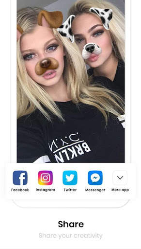 Sweet Snap Face Camera - Live Filter Selfie Edit screenshot 8