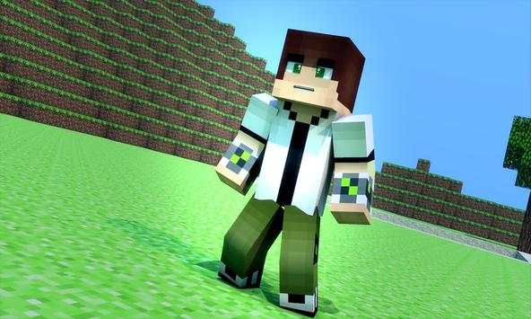 Skin Ben 10 For Minecraft PE screenshot 1