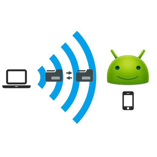 AirHandshaker-Wireless File Transfer Remote access icon