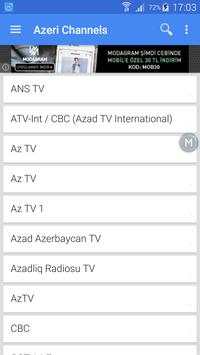 Azerbaijan TV Channels स्क्रीनशॉट 3