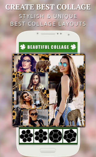 Wild Animal Photo Frames - Collage Editor 1 تصوير الشاشة