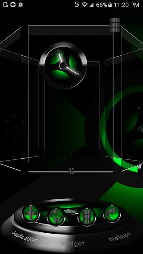 AkilaGreen Next launcher theme screenshot 3