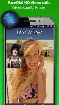 Facetime face Dial Calls 3 تصوير الشاشة