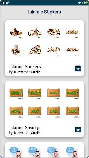 Islamic Stickers for WA WAStickerApps screenshot 2