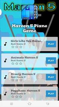 Maroon 5 Piano Game screenshot 1