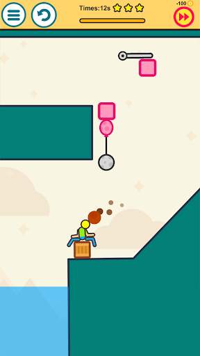 Rescue Rope Cut Game screenshot 1