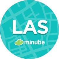 Las Vegas Travel Guide in English with map logo