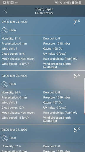 Weather screenshot 6