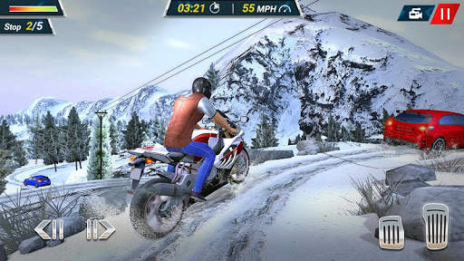 Snow Motorbike Racing 2019 Free screenshot 2