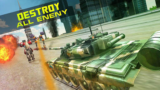 Guerra: Robot vs Serbatoi screenshot 3