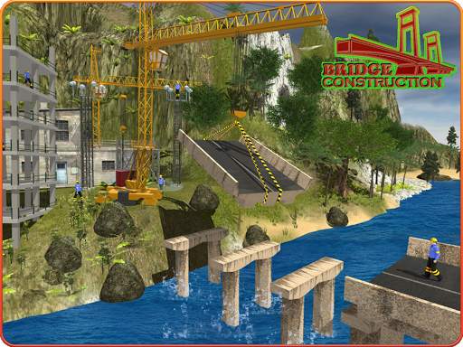 River Road Bridge Construction Crane Simulator 18 screenshot 8