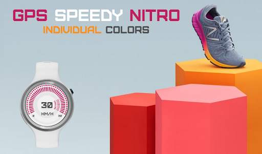 GPS Speedy Nitro - Wear Windsurfer HUD screenshot 4