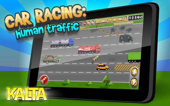Car Racing: Human Traffic screenshot 2