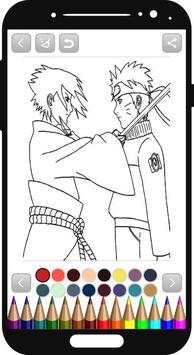 Naruto coloring book screenshot 1