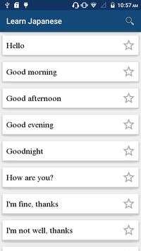 Learn Japanese screenshot 3