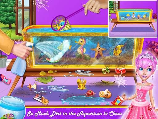 Home Cleanup 2 - Princess Girl House Cleaning Game screenshot 5