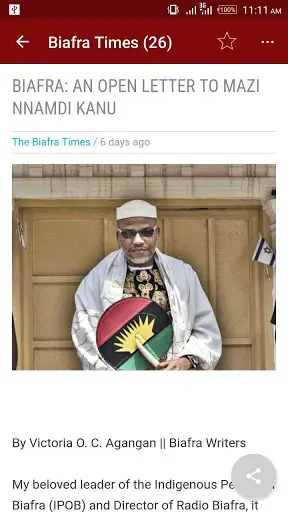 Biafra News Radio and TV App screenshot 3
