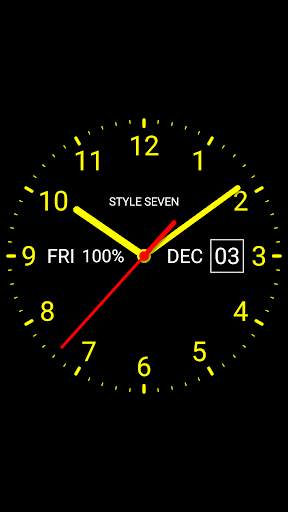 Analog Clock Live Wallpaper-7 screenshot 5