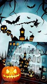 Happy Halloween Night Keyboard Theme screenshot 1