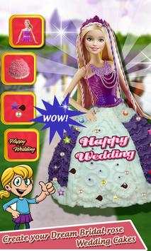 Sweet Wedding Doll Cake Cooking Games 2018 screenshot 2