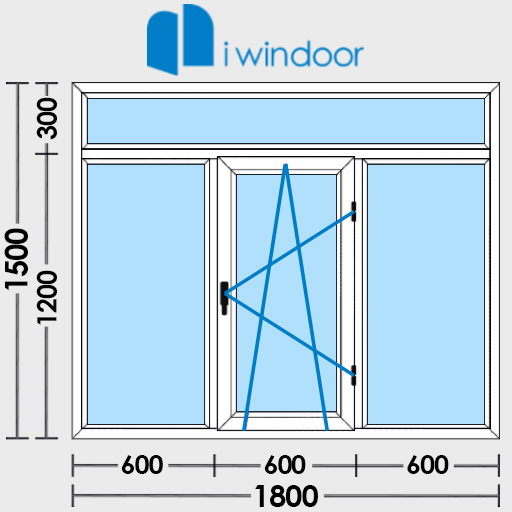 PVC and aluminium window and d иконка