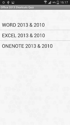 Free MS Office 2013 Shortcuts screenshot 7