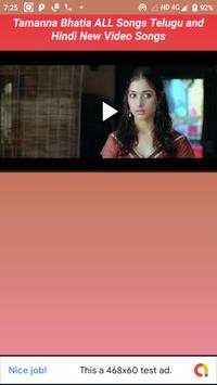 Tamanna Bhatia Songs Telugu New Video Songs App screenshot 3