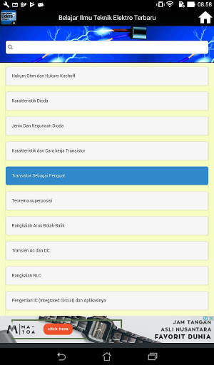 Belajar Ilmu Teknik Elektro screenshot 4